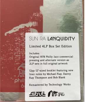 4LP/Dobozkészlet Sun Ra: Lanquidity  LTD | DLX