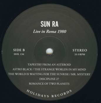3LP/Dobozkészlet Sun Ra: Live In Roma 1980 LTD