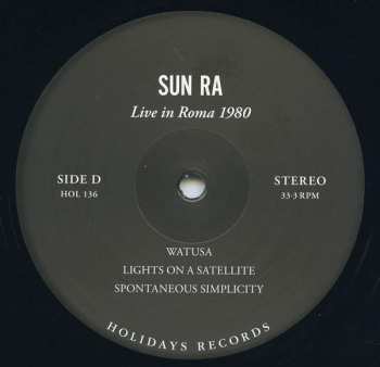 3LP/Dobozkészlet Sun Ra: Live In Roma 1980 LTD