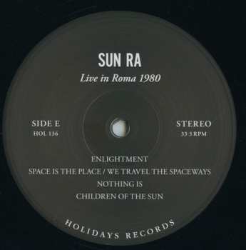 3LP/Dobozkészlet Sun Ra: Live In Roma 1980 LTD
