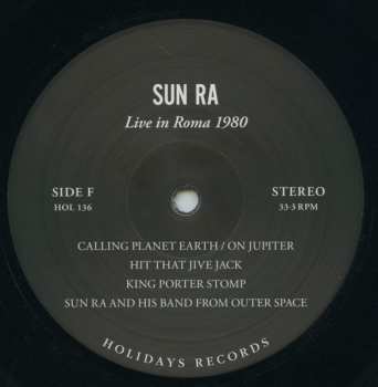 3LP/Dobozkészlet Sun Ra: Live In Roma 1980 LTD