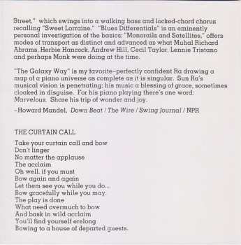 CD Sun Ra: Monorails And Satellites