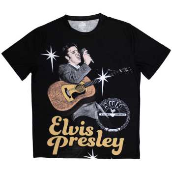 Merch Sun Records: Sublimation Póló Elvis Mic