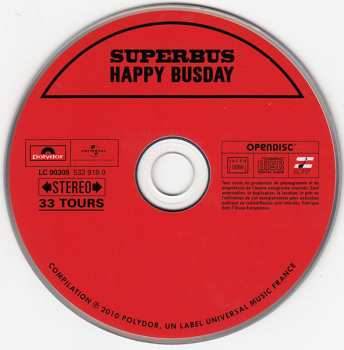 CD Superbus: Happy Busday