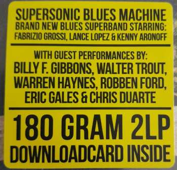 2LP Supersonic Blues Machine: West Of Flushing South Of Frisco CLR
