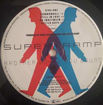 LP Supertramp: Brother Where You Bound