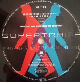 LP Supertramp: Brother Where You Bound