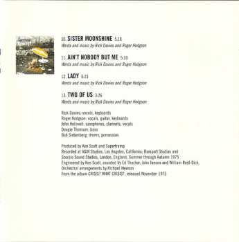 2CD Supertramp: Retrospectacle (The Supertramp Anthology)