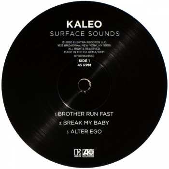 2LP Kaleo: Surface Sounds CLR