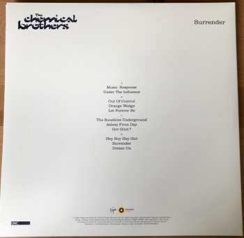 4LP/DVD/Dobozkészlet The Chemical Brothers: Surrender DLX | LTD | CLR