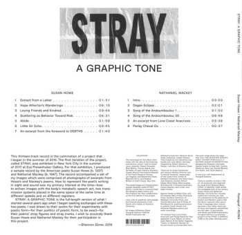 LP Susan Howe: STRAY: A Graphic Tone