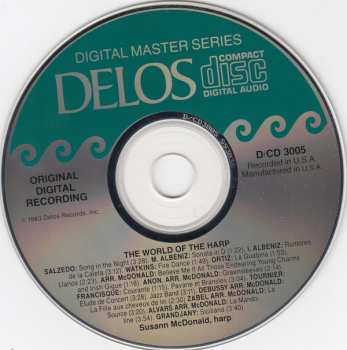 CD Susann McDonald: The World Of The Harp