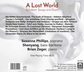 CD Shenyang: A Lost World: Schubert: Songs And Duets