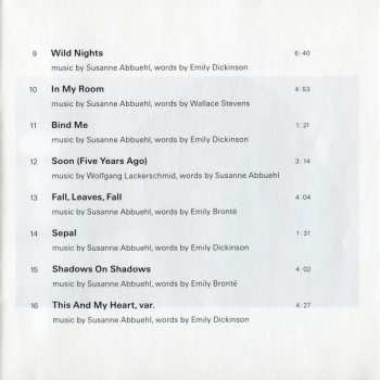 CD Susanne Abbuehl: The Gift