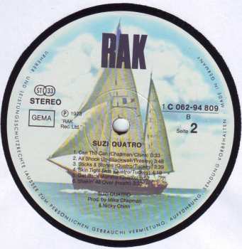 LP Suzi Quatro: Suzi Quatro