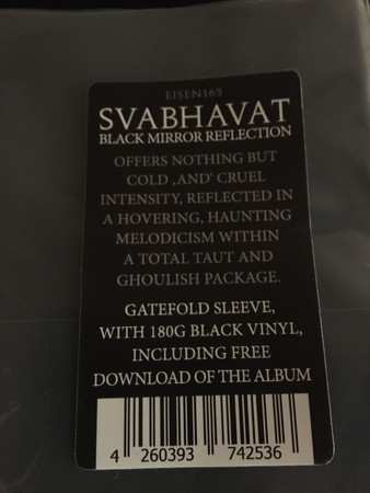 LP Svabhavat: Black Mirror Reflection NUM