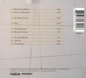 CD Sven Kacirek: The Palmin Sessions