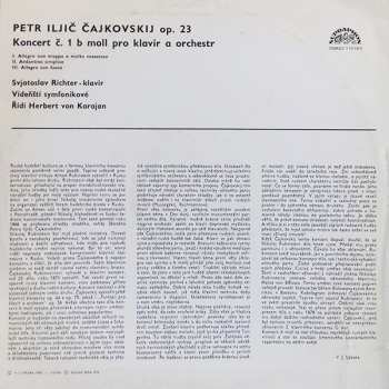 LP Pyotr Ilyich Tchaikovsky: Koncert Pro Klavír A Orchestr Č.1 B Moll Op.23