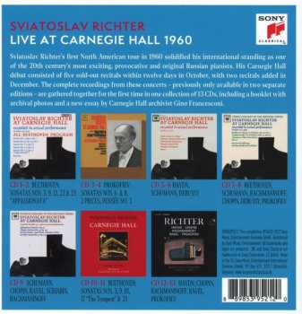 13CD/Dobozkészlet Sviatoslav Richter: Live At Carnegie Hall 1960