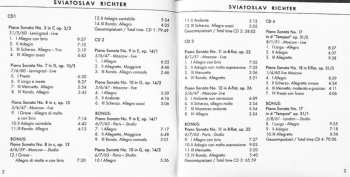 12CD/Dobozkészlet Ludwig van Beethoven: Sviatoslav Richter Plays Beethoven