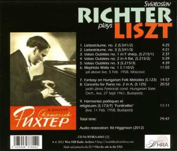 CD Sviatoslav Richter: Richter Plays Liszt