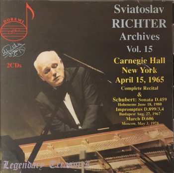 Album Sviatoslav Richter: Sviatoslav Richter Archives Vol. 15