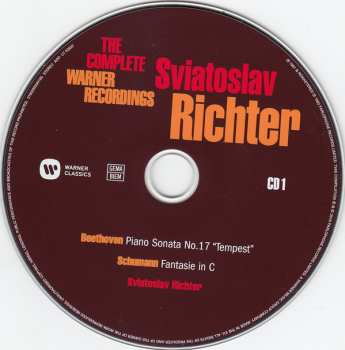 24CD/Dobozkészlet Sviatoslav Richter: The Complete Warner Recordings