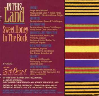 CD Sweet Honey In The Rock: In This Land
