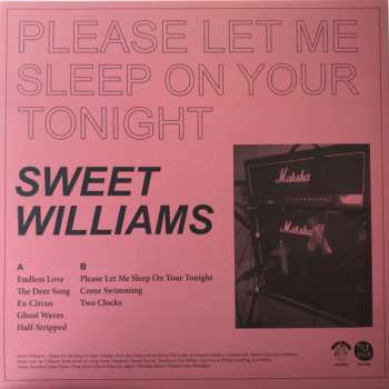 LP Sweet Williams: Please Let Me Sleep On Your Tonight