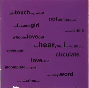 CD Swing Out Sister: Get In Touch With Yourself
