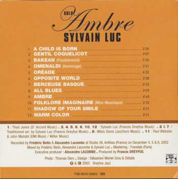 3CD/Dobozkészlet Sylvain Luc: 3 Original Album Classics