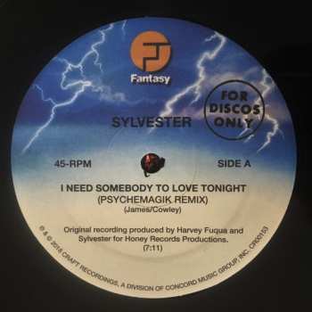 LP Sylvester: I Need Somebody To Love Tonight (Psychemagik Remix)