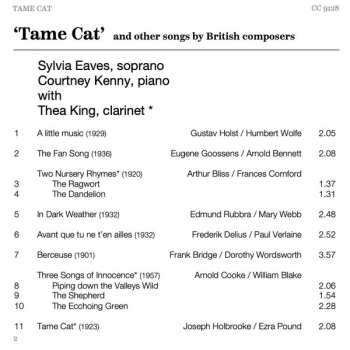 CD Thea King: Tame Cat