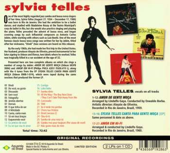 CD Sylvia Telles: Amor De Gente Moça / Canta Para Gente Moça / Amor Em Hi-Fi LTD
