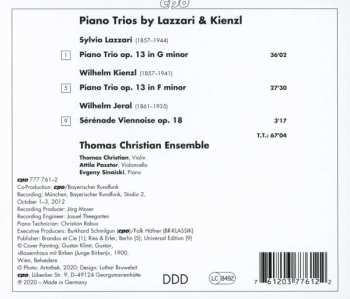CD Wilhelm Kienzl: Piano Trios