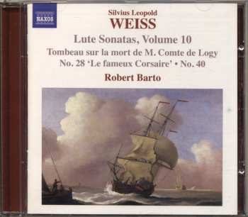 CD Sylvius Leopold Weiss: Lute Sonatas, Volume 10
