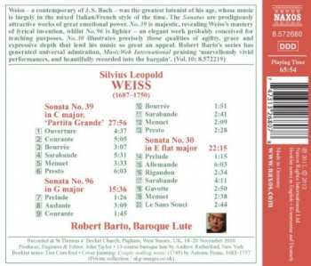 CD Sylvius Leopold Weiss: Lute Sonatas, Volume 11