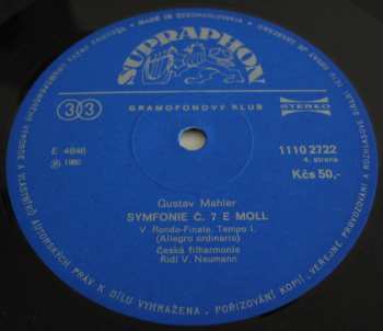 2LP The Czech Philharmonic Orchestra: Symfonie Č. 7 E Moll (2xLP)