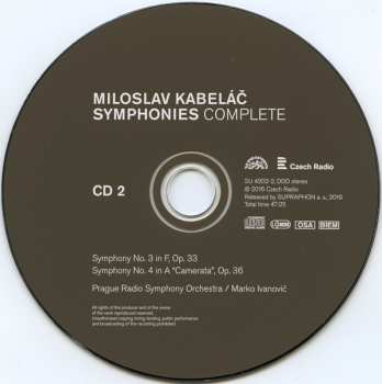 4CD/Dobozkészlet Prague Radio Symphony Orchestra: Symphonies Complete