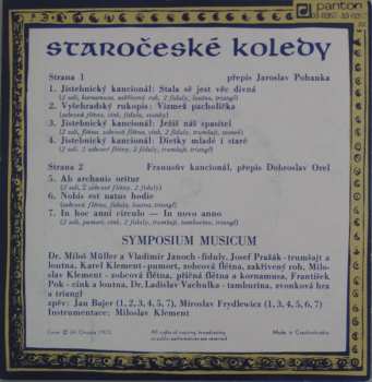 SP Symposium Musicum: Staročeské Koledy