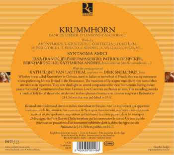CD Syntagma Amici: Krummhorn - Storto, Tournebout