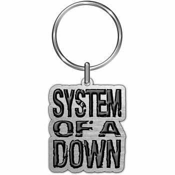 Merch System Of A Down: Kulcstartó Logo System Of A Down