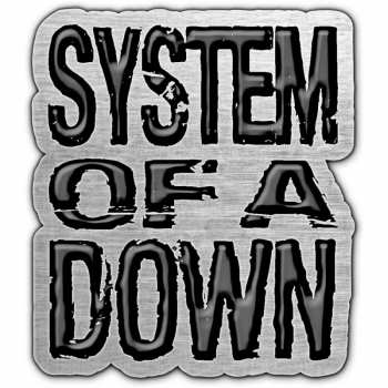Merch System Of A Down: Kitűző Logo System Of A Down