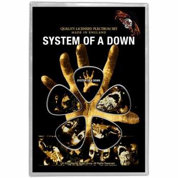 Merch System Of A Down: Gitár pengető készlet Hand