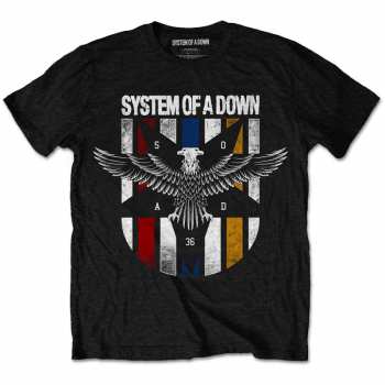 Merch System Of A Down: Tričko Eagle Colours S