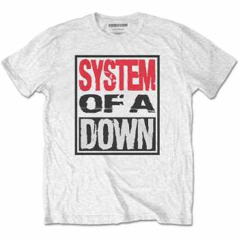 Merch System Of A Down: Tričko Triple Stack Box  S