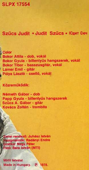 LP Judit Szűcs: Táncolj Még!