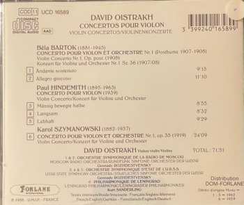 CD David Oistrach: Plays Violin Concertos