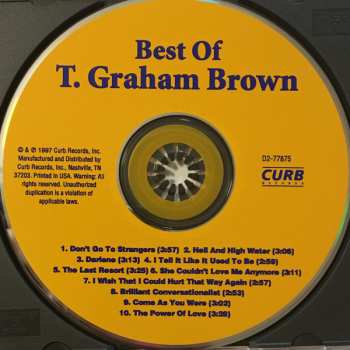 CD T. Graham Brown: Best Of T. Graham Brown