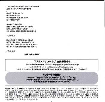 CD T. Rex: Dandy In The Underworld LTD